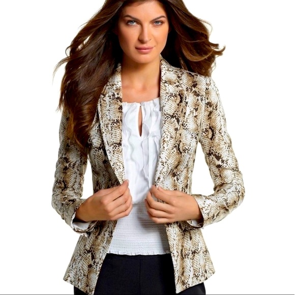 WHBM Snake Print Jacket - Picture 1 of 8